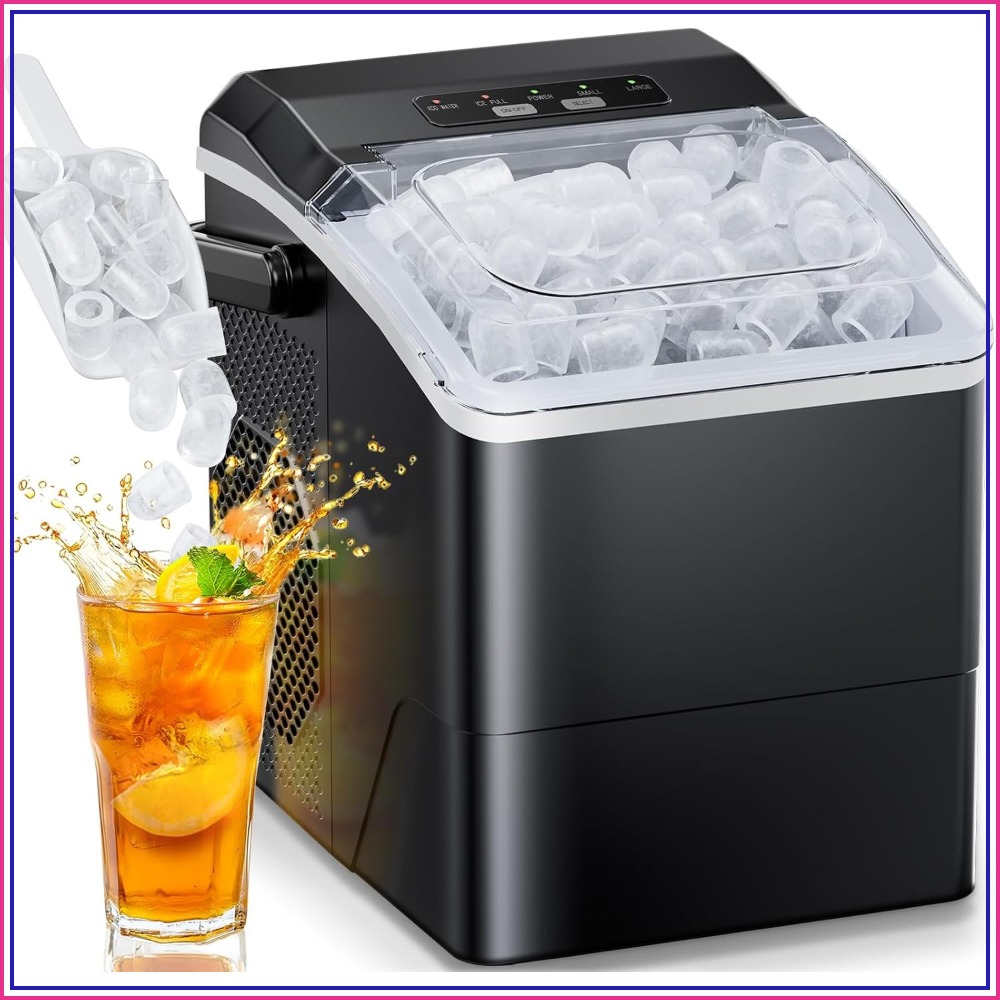 Home Cooking Appliances - Ice Maker Countertop: 9 Cubes in