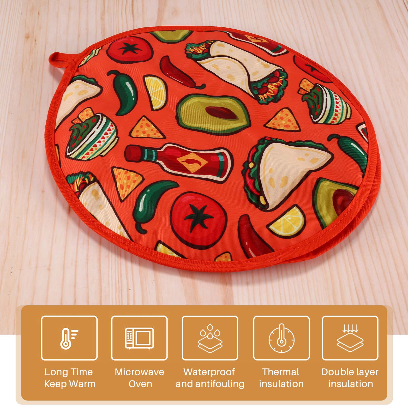 ABRE-12Inch Cloth Bag For Burr - مراجعة Tortilla Warmer Cloth وسعره