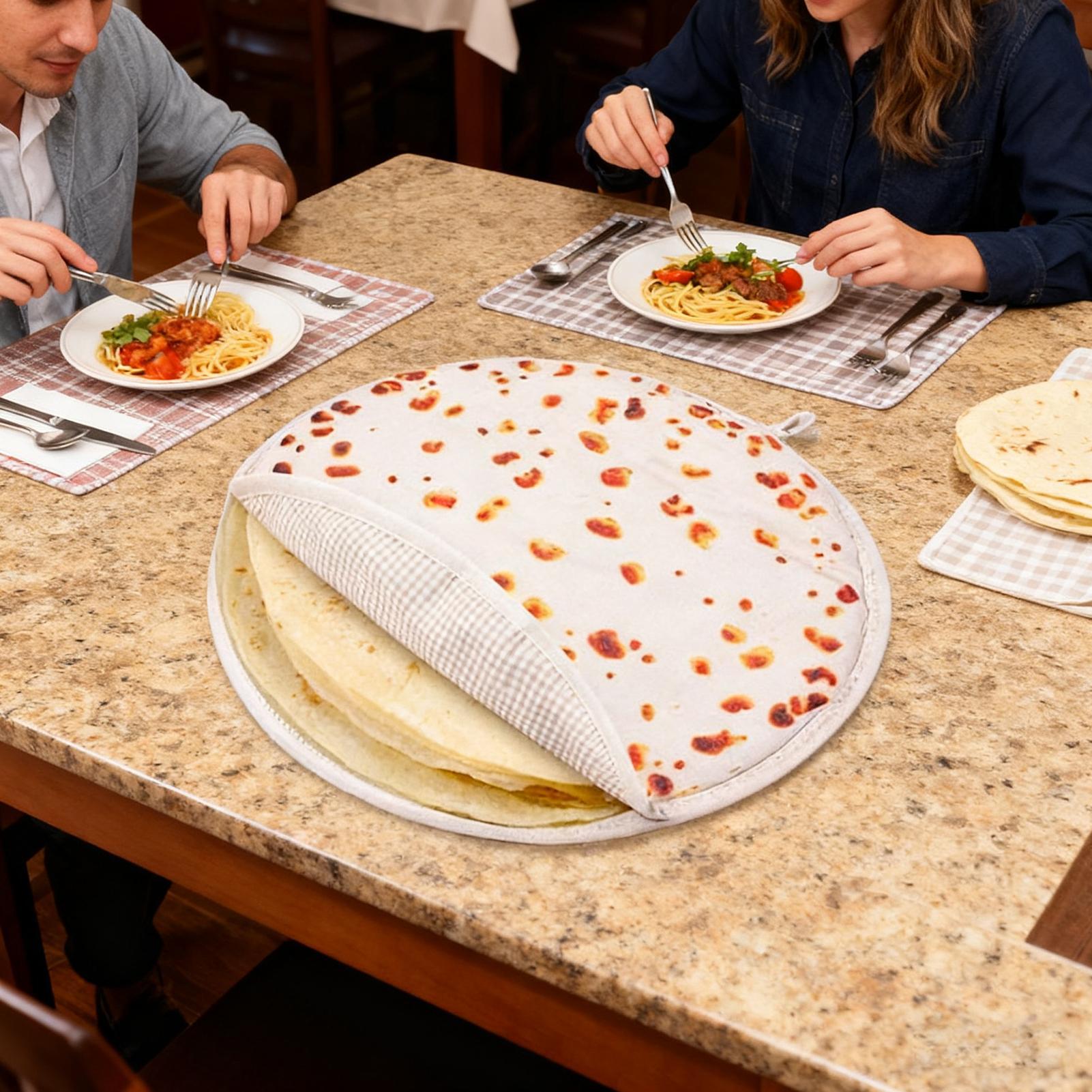 Tortilla Warmer Microwaveable  - مراجعة Tortilla Warmer Cloth وسعره