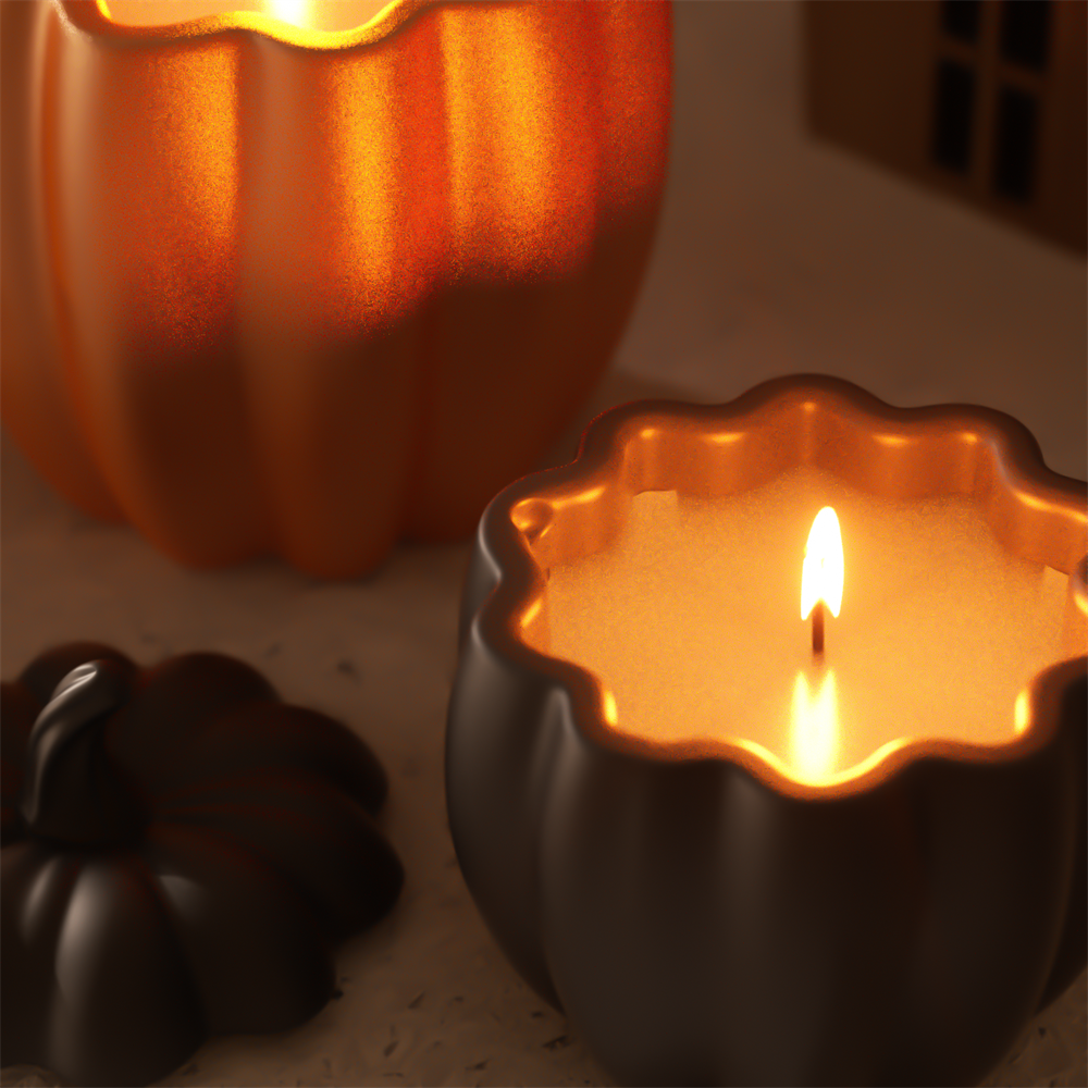 Nicole Round Pumpkin Candle Ja - مراجعة Idli Steamer Mold وسعره