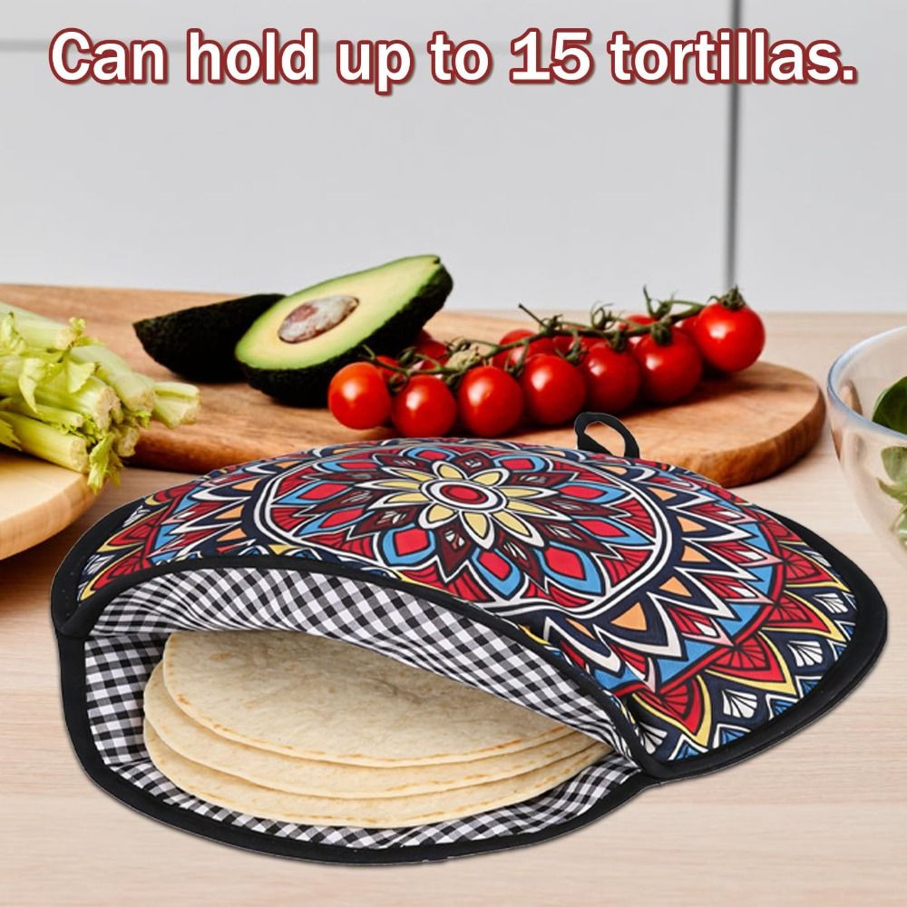 Microwavable Tortilla Warmer P - مراجعة Tortilla Warmer Cloth وسعره