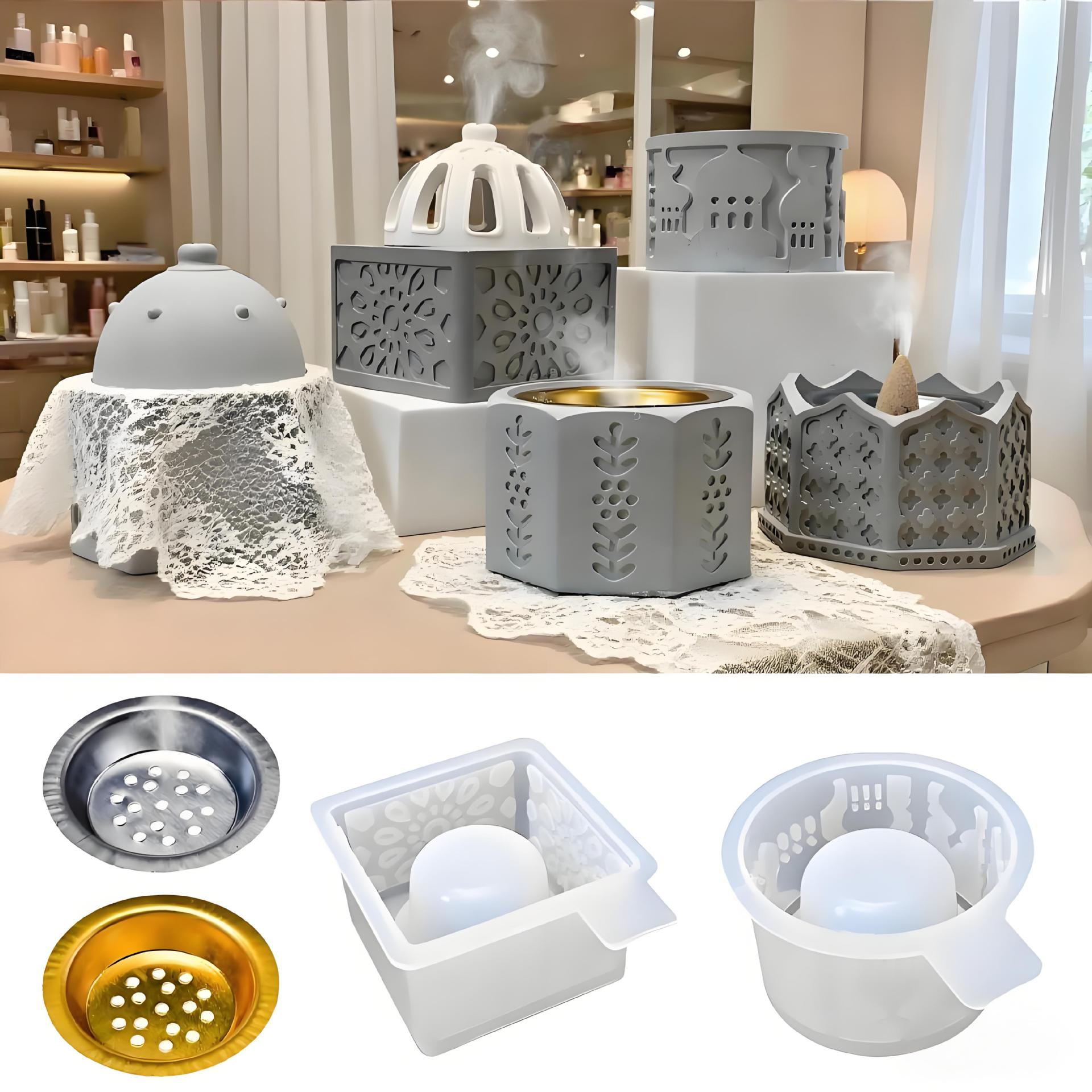 Concrete Incense Burner Silico - مراجعة Idli Steamer Mold وسعره