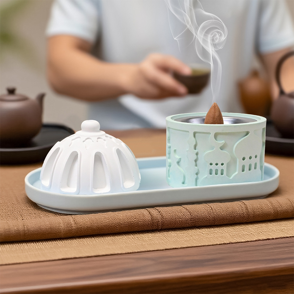 Concrete Incense Burner Silico - مراجعة Idli Steamer Mold وسعره