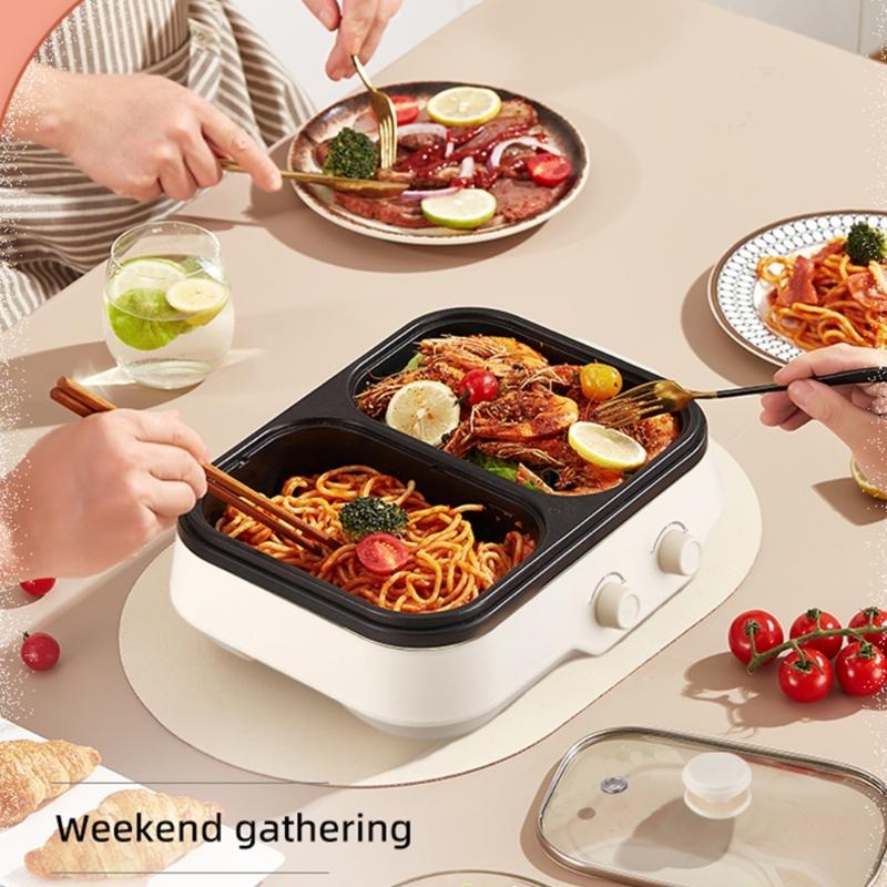 D0AB 1300W Two Zone Cooking An - مراجعة Home Cooking Meal وسعره