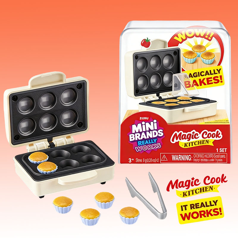 ZURU Mini Brands Magic Cook Ki - مراجعة Home Cooking Appliances وسعره