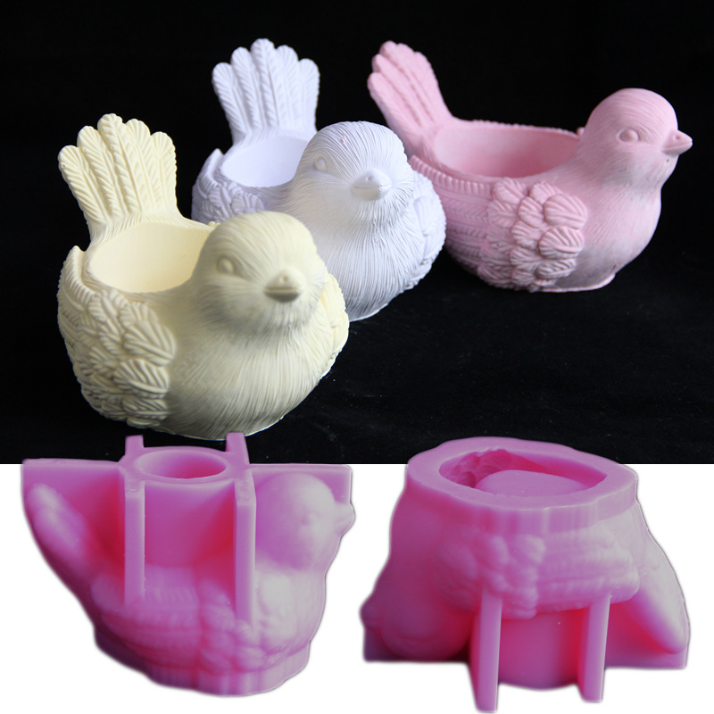 3D Bird Jar Mold Bird Flower P - مراجعة Idli Steamer Mold وسعره