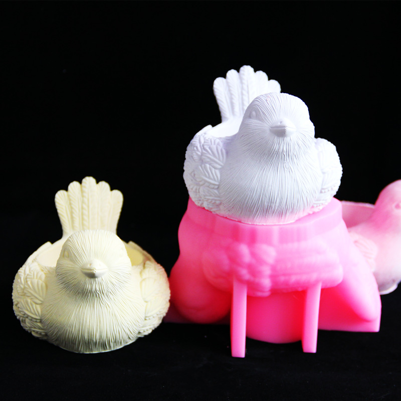 3D Bird Jar Mold Bird Flower P - مراجعة Idli Steamer Mold وسعره