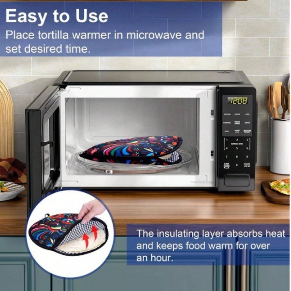 Practical 30cm Tortilla Warmer - مراجعة Tortilla Warmer Cloth وسعره
