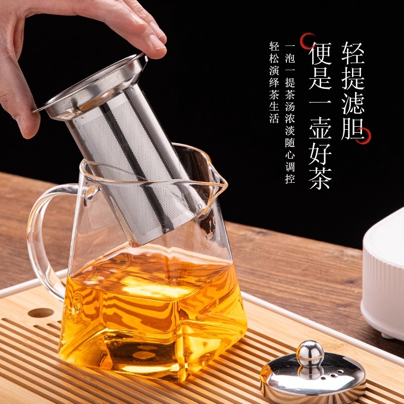 Glass Teapot with Infuser Tea  - مراجعة Home Cooking Appliances وسعره