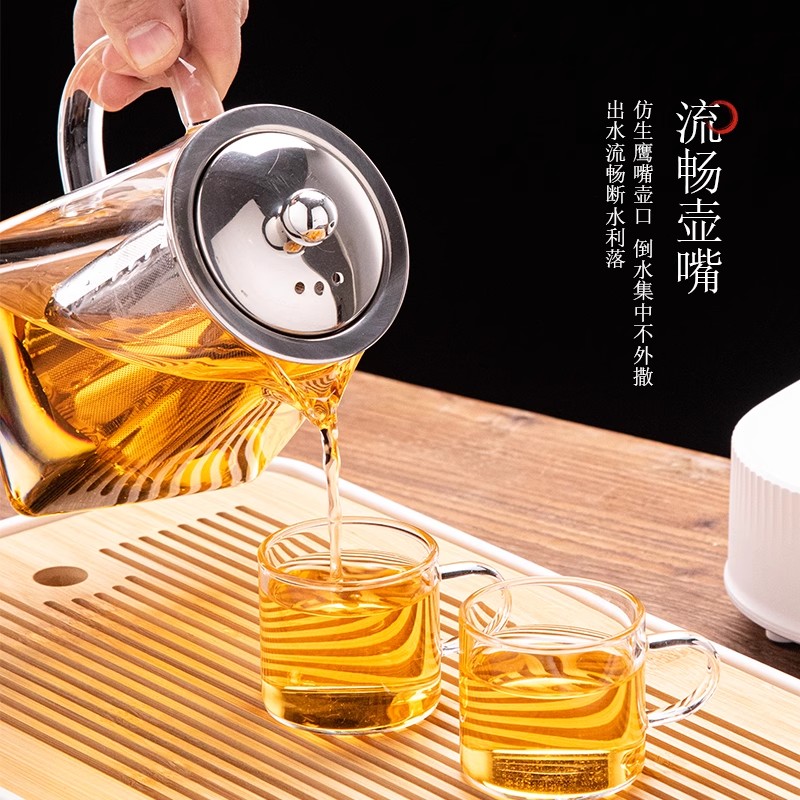 Glass Teapot with Infuser Tea  - مراجعة Home Cooking Appliances وسعره