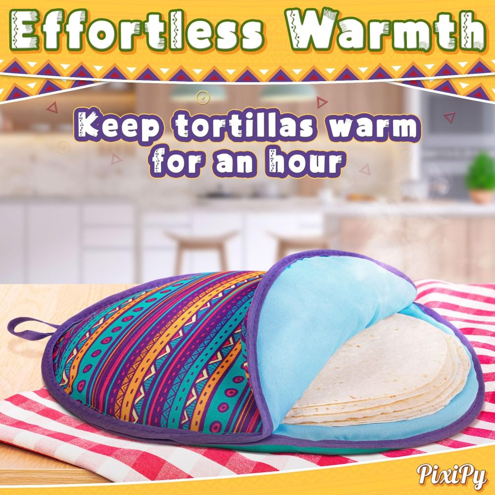 Microwavable Tortilla Warmer P - مراجعة Tortilla Warmer Cloth وسعره