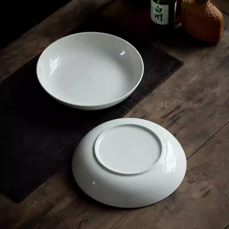 9.6 Inch White Porcelain Deep  - مراجعة Home Cooking Meal وسعره