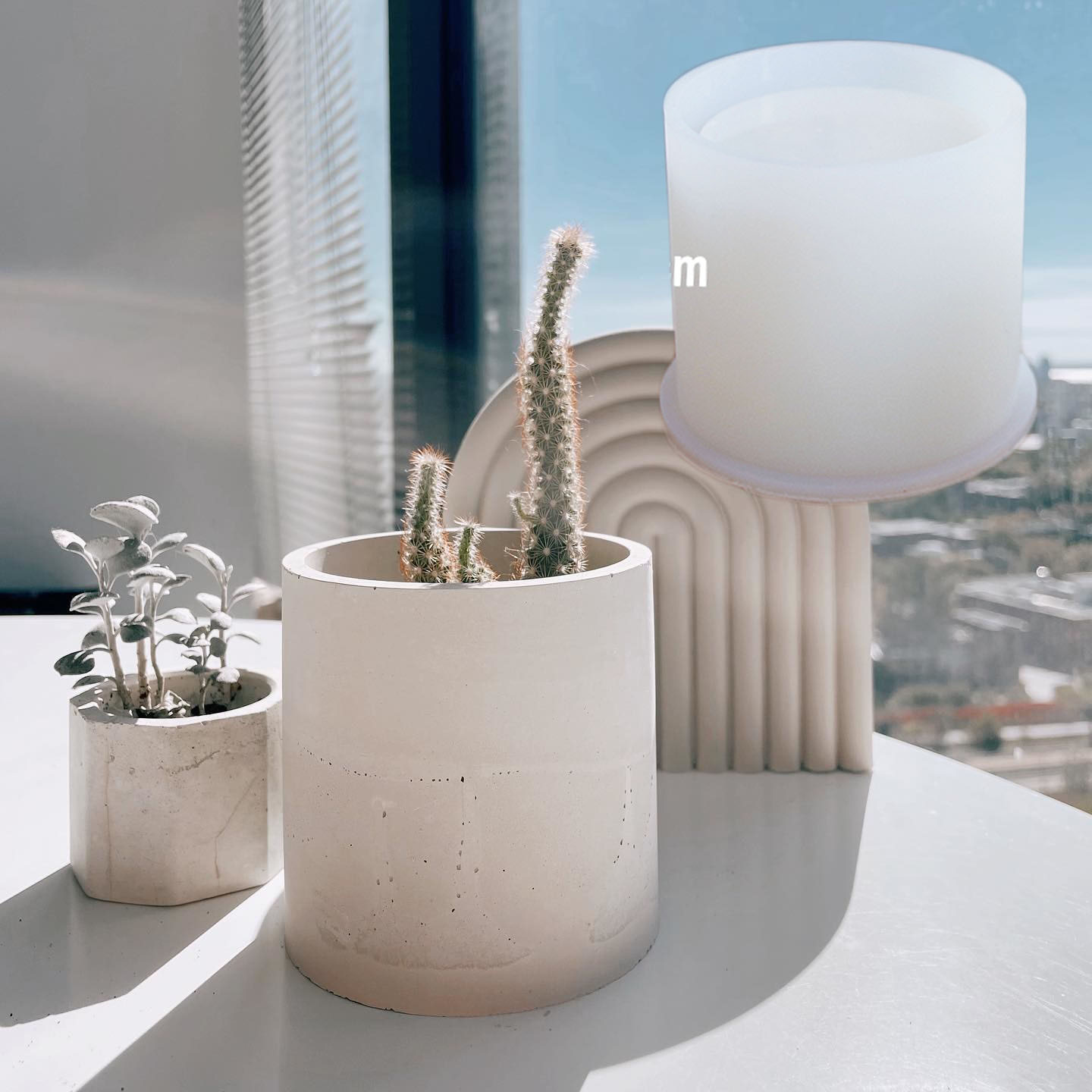 Cement Flower Pot Silicone Mol - مراجعة Idli Steamer Mold وسعره