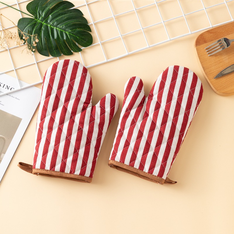 2pcs Thickened Oven Mitts Home - مراجعة Home Cooking Appliances وسعره