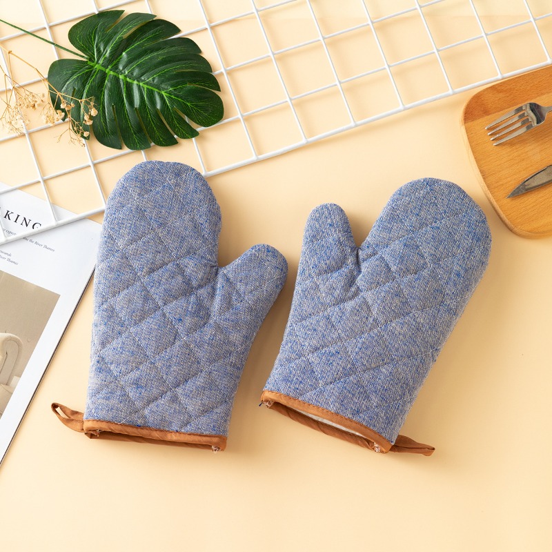 2pcs Thickened Oven Mitts Home - مراجعة Home Cooking Appliances وسعره