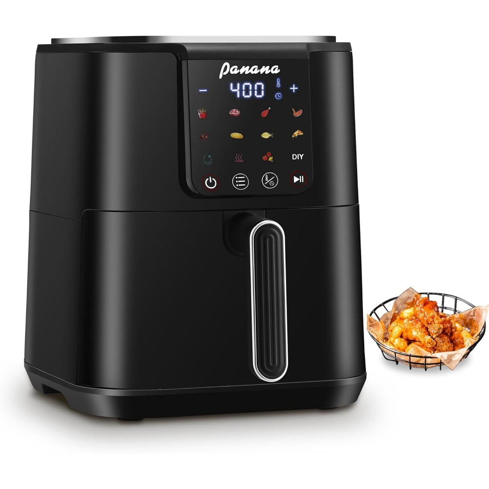 Large 6Qt Oil Free Airfryer Ov - مراجعة Home Cooking Meal وسعره