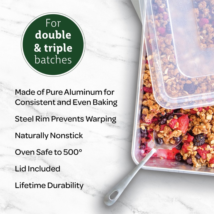 High Sided Half Sheet Pan Set  - مراجعة Home Cooking Meal وسعره