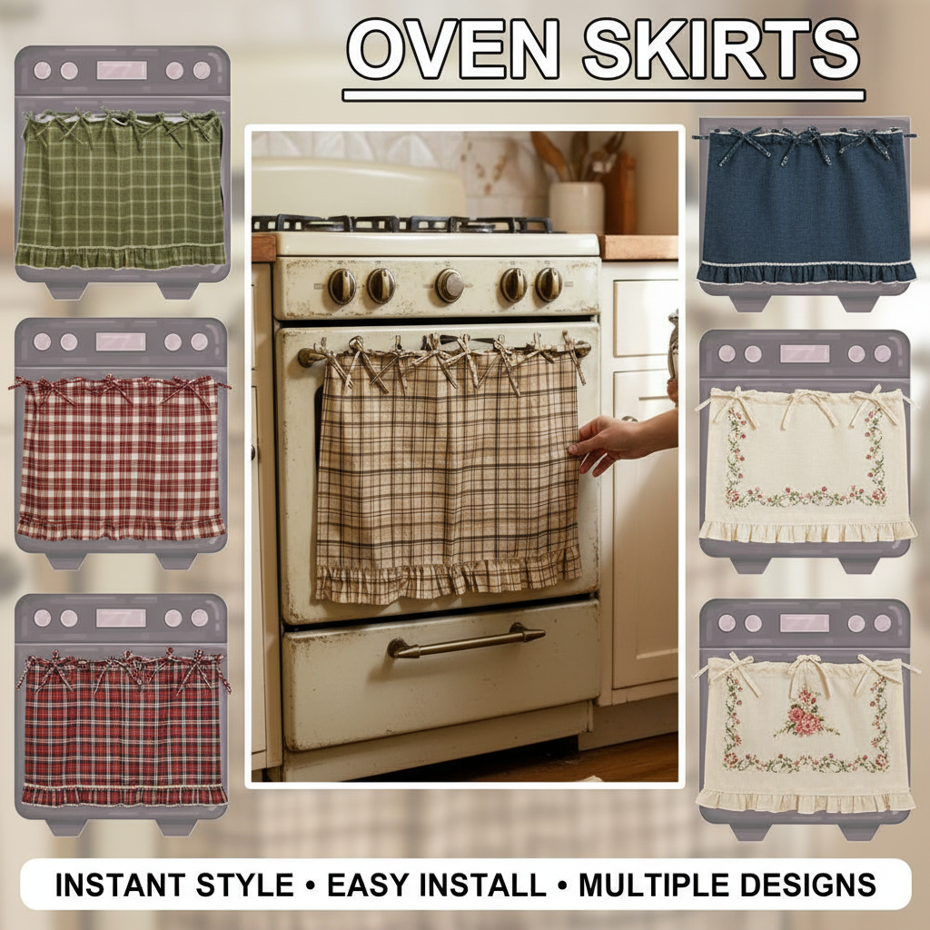 Oven Skirt Artisanal Farmhouse - مراجعة Home Cooking Appliances وسعره