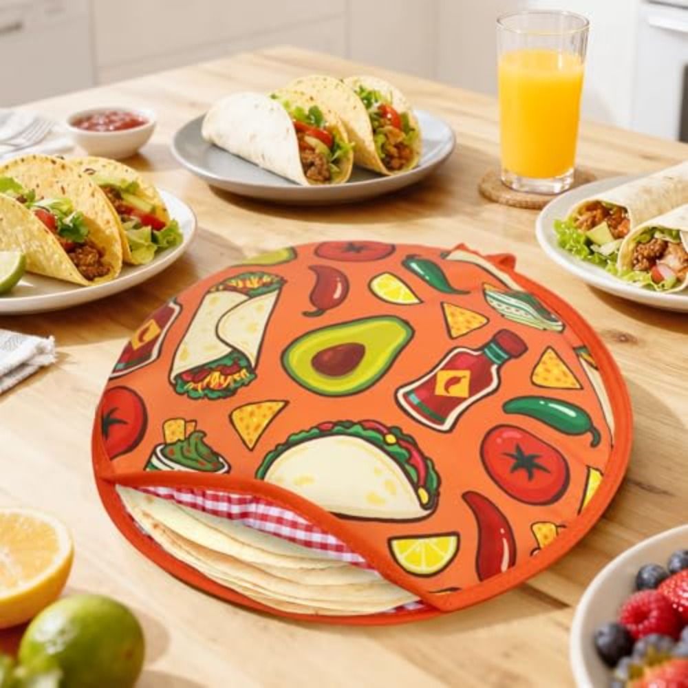 Premium Food Grade Tortilla Wa - مراجعة Tortilla Warmer Cloth وسعره