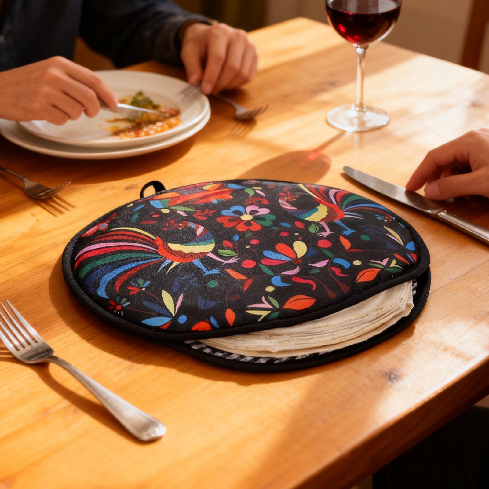 12Inch Microwaveable Tortilla  - مراجعة Tortilla Warmer Cloth وسعره